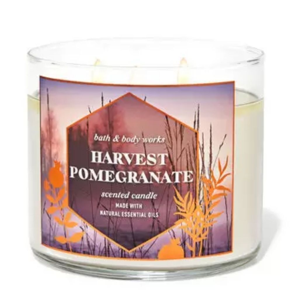 Harvest Pomegranate Candle by Bath and Body Works
